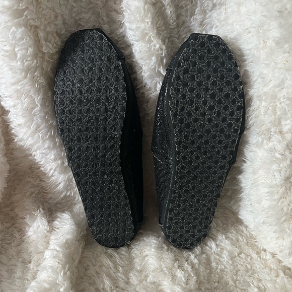 Toms sequined black flats - Picture 3 of 4